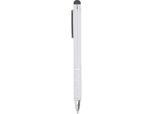 Ручка-стилус металлическая шариковая CANAIMA, белый