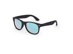 Солнцезащитные очки CIRO с зеркальными линзами, черный/серебристый